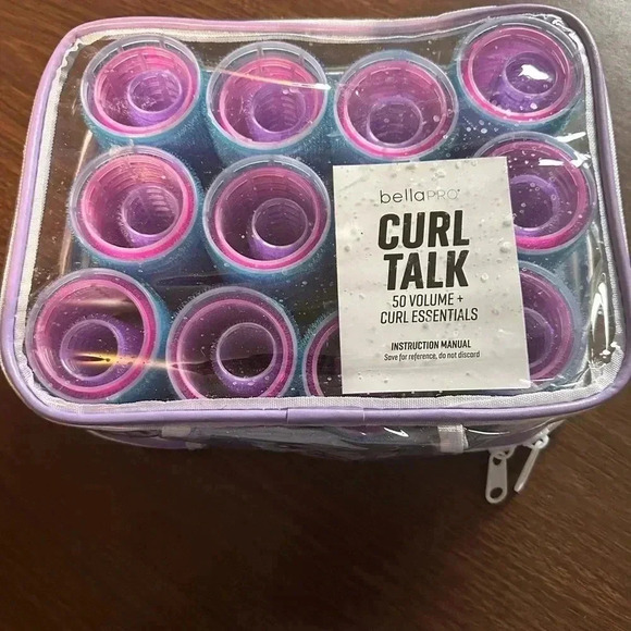 Bella Pro 36 Hair Rollers. 3 Different Sizes. Carry Case. Multi Color. - Picture 4 of 4